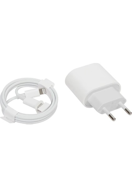 Apple iphone 20W 12/12PRO Max - 11/11PRO Max Uyumlu 20W Şarj Aleti Seti Usbc Başlık ve Kablo Hızlı Şarj