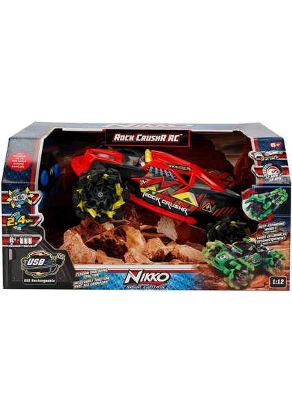 1:12 Nikko Rock Crushr Rc Uzaktan Kumandalı Araba - Kırmızı fiyatları