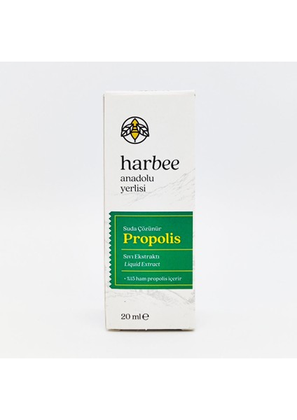 Suda Çözünür Propolis Damla %15 Propolis