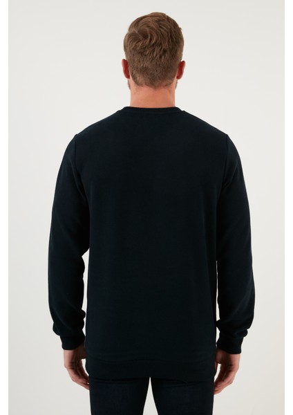 Pamuklu Regular Fit Bisiklet Yaka Sweat Erkek Sweat 59052111 indirimleri