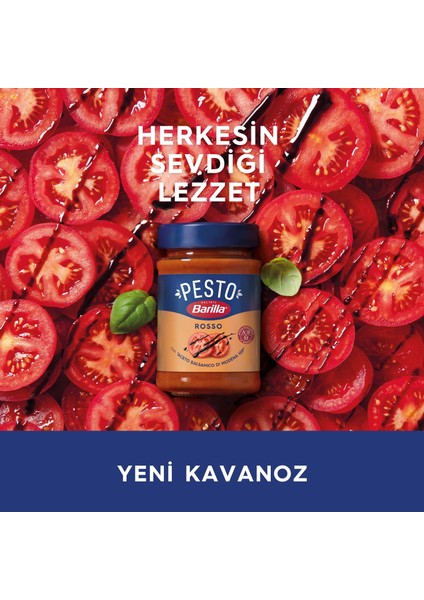 Domatesli Ve Fesleğenli/Pesto Rosso Makarna Sosu 200 Gr