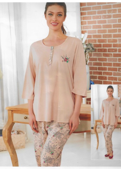 Büyük Beden Bayan Pijama Takımı