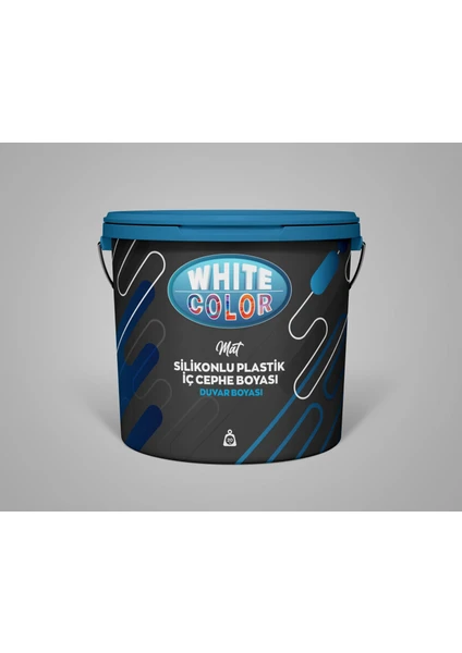 White&color Silikonlu İç Cephe Boyası 20 kg (BEYAZ)