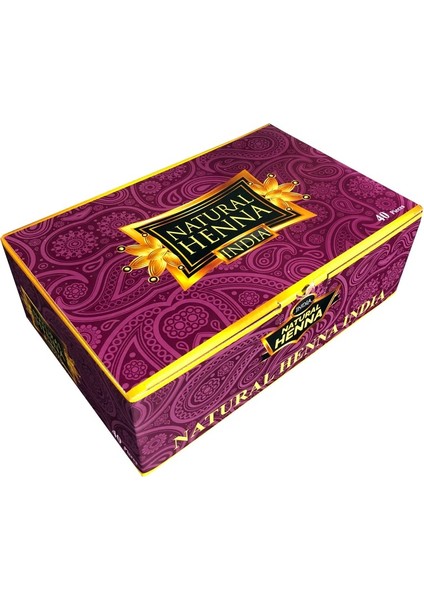 Kına - Toz Kına - Henna Kına 40 Lı Paket