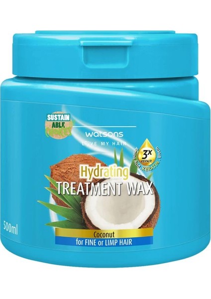 Coconut Treatment Wax 500ml