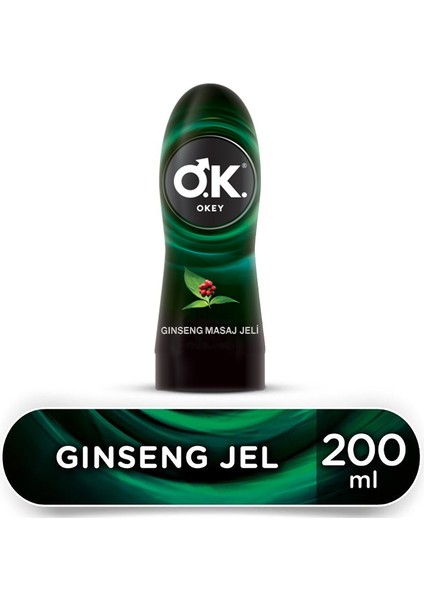 Masaj Jeli Ginseng 200 ml