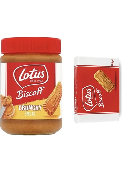 Biscoff Crunchy 380 gr + Bisküvi 125 gr