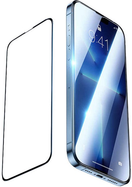 iphone 14 Pro Ekran Koruyucu Kırılmaz Darbeye Dayanıklı Airbag Tam Kaplayan Kırılmaz Cam