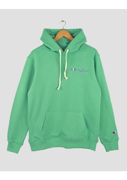 Champion Regular Kapüşonlu Sweatshirt Yeşil