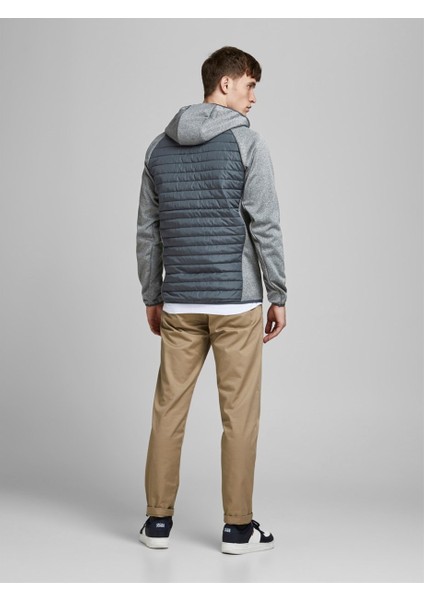 Jack & Jones Jjemultı Quılted Jacket Noos Grey MELANGE12182242-GRE