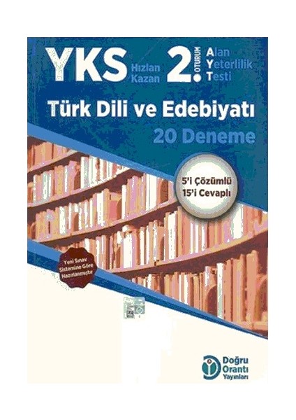 Doğru Orantı Yayınları Ayt 2.oturum Türk Dili ve Edebiyatı 20 Deneme