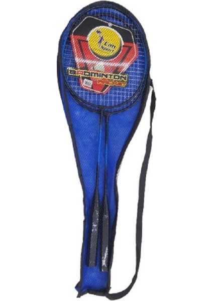 2 Badminton Raketi 1 Badminton Topu Seti Çantalı Badminton Seti Badmington Set