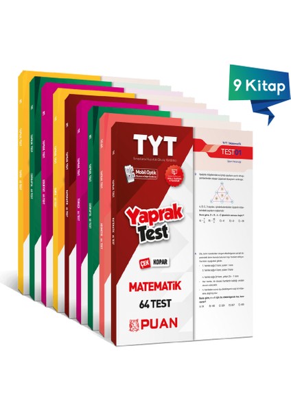 TYT AYT Eşit Ağırlık Yaprak Test Kazandıran Set