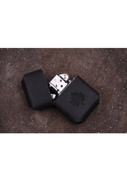 El Yapımı Deri Kılıflı Zippo Çakmak fiyatları