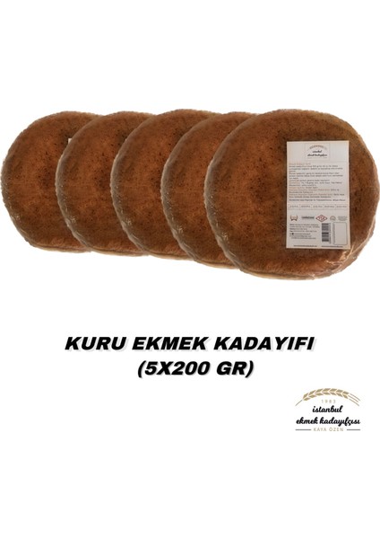 İstanbul Ekmek Kadayıfçısı Kuru Ekmek Kadayıfı (5X200gr)