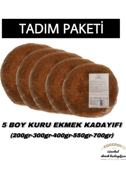 İstanbul Ekmek Kadayıfçısı Kuru Ekmek Kadayıfı Tadım Paketi(5 Adet)