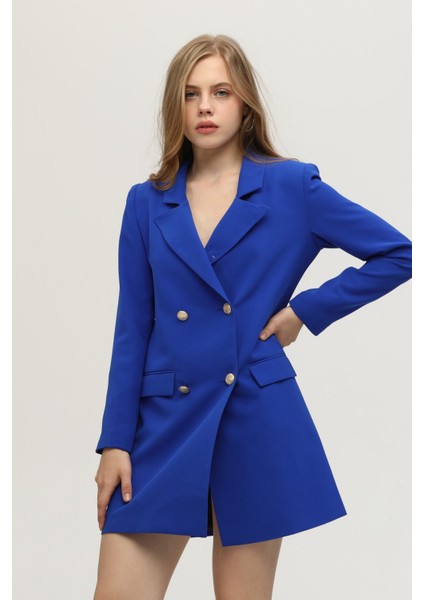 Saks Astarlı Düğme Kapamalı Blazer Ceket 0105123.26 modelleri