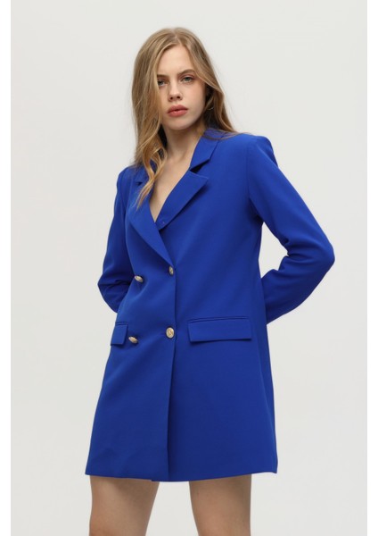 Saks Astarlı Düğme Kapamalı Blazer Ceket 0105123.26 indirimleri