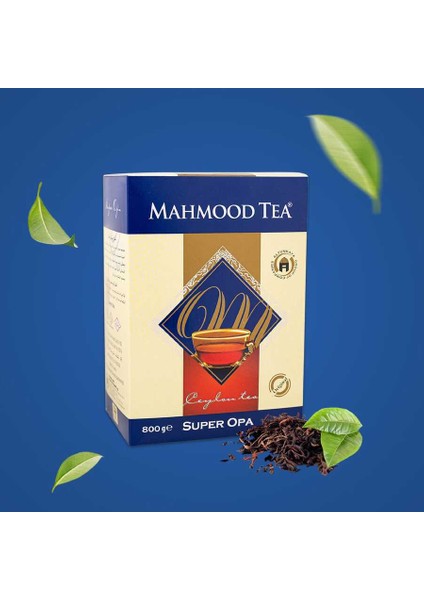 Mahmood Tea İthal %100 Saf Seylan Opa Dökme Çayı 800 gr