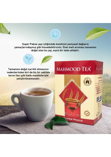 Mahmood Tea İthal %100 Saf Seylan Pekoe Dökme Çayı 800 gr