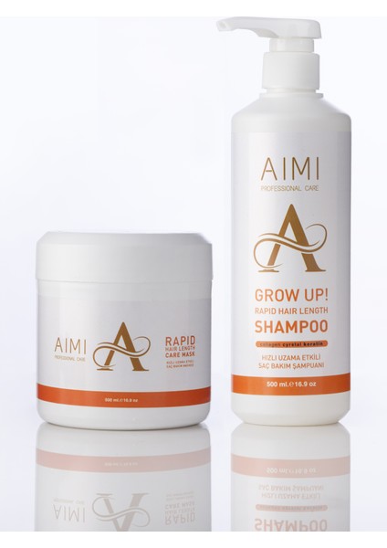 Hızlı Uzama Etkili 2 Li Saç Bakım Seti