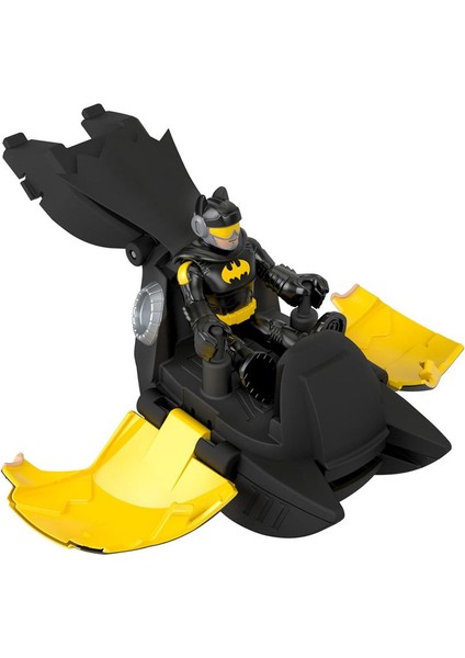 Imaginext Dc Super Friends Head Shifters - Batman & Batwing