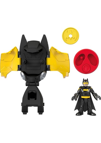 Imaginext Dc Super Friends Head Shifters - Batman & Batwing