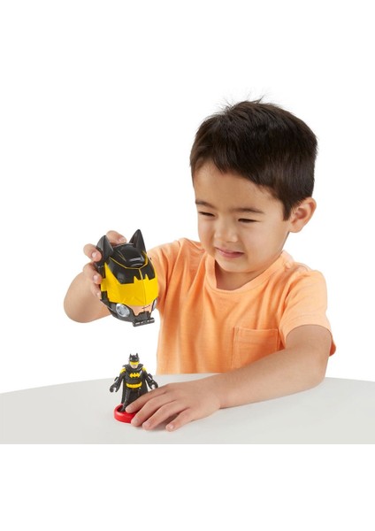 Imaginext Dc Super Friends Head Shifters - Batman & Batwing