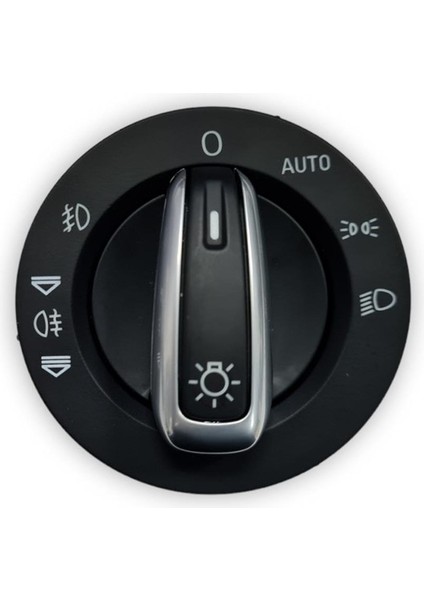 Audi Q7 2010-2015 Far Açma Anahtarı Kumandası Kromlu Otomatik 4F1941531E