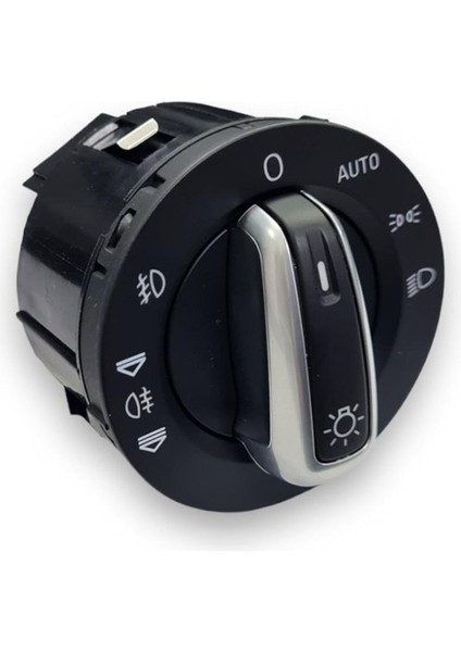 Audi Q7 2010-2015 Far Açma Anahtarı Kumandası Kromlu Otomatik 4F1941531E modelleri