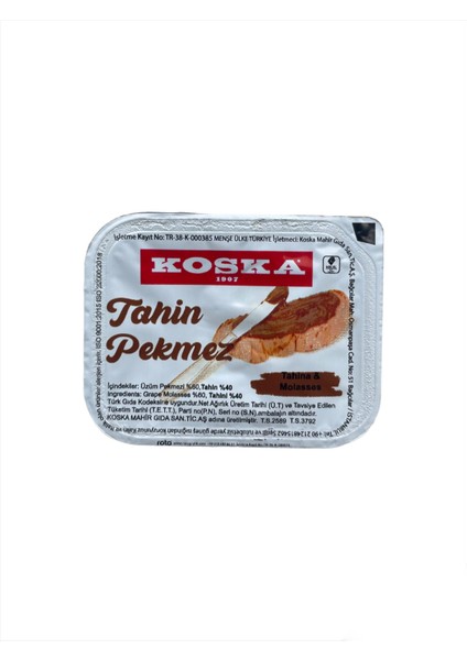 Piknik Tahin Pekmez 20 gr 100'LÜ