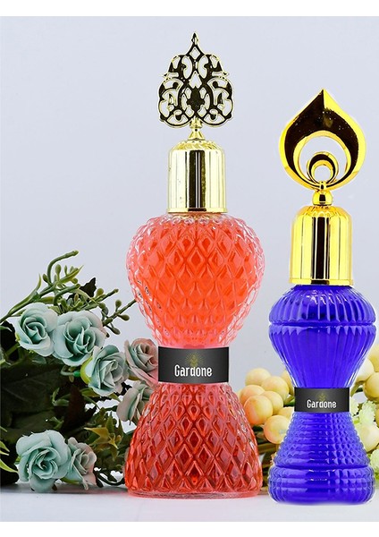 Siftaholsun Safran Çiçeği Parfümlü Cam Şişe Kolonya 200 Ml + Karagül Parfümlü Kolonya 100 Ml