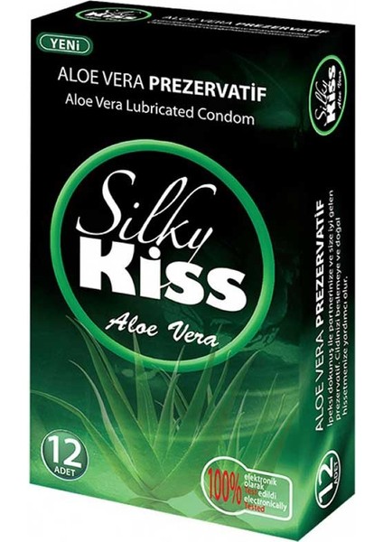 River World Silky Kiss 12 Adet Aloe Vera Özlü Prezervatif