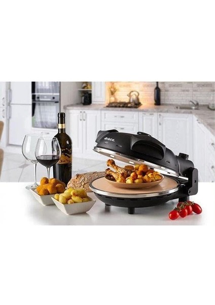 917 Pizza Fırını 4 Dakikada Pizza 1200W+