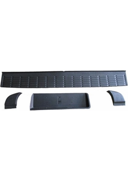 Ford Ranger- Pıck Up- 07/09 Arka Tampon Üst Plastiği Set(4 Parça)(Yan Sanayi Tampon Için)