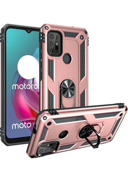 Moto G30 / G10 İçin Tpu Telefon Kılıfı - Pembe (Yurt Dışından)