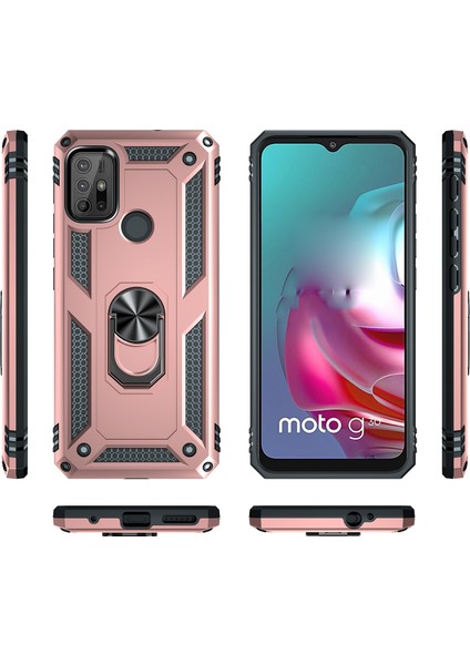 Moto G30 / G10 İçin Tpu Telefon Kılıfı - Pembe (Yurt Dışından)