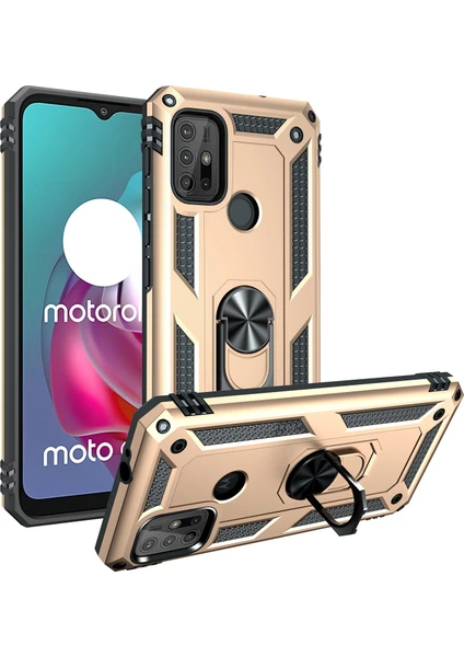 Moto G30 / G10 İçin Tpu Telefon Kılıfı - Altın (Yurt Dışından)