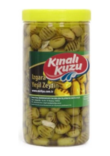 Izgara Közlenmiş Yeşil Zeytin 1kg