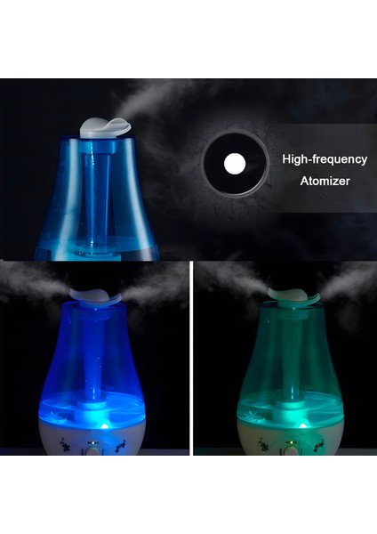 3000ML Ultrasonik Hava Nemlendiricisi Ev Ofisi Için Çift Püskürtücüler Bebek Odası Büyük Mist Hacim Sis Misti Maker Esansiyel Yağ Difüzör (Yurt Dışından) indirimleri