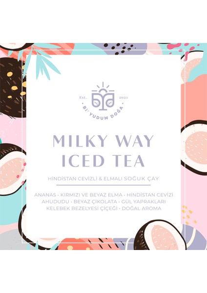 Milky Way 2'li Iced Tea - Elmalı Soğuk Çay