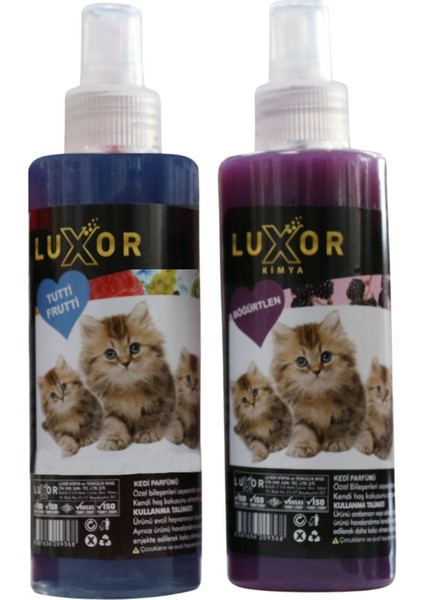 Kedi Parfümü Böğürtlen ve Tutti Frutti Aromalı 200 ml