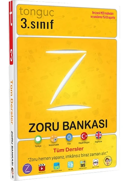 Tonguç Akademi Tonguç Yayınları Tonguç 3. Sınıf Tüm Dersler Zoru Bankası -