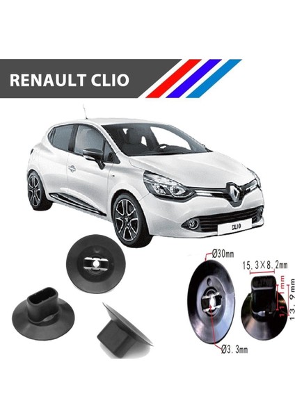 Clio 4 5 Bagaj ve Davlumbaz Klipsi 7703081056 25 Adet