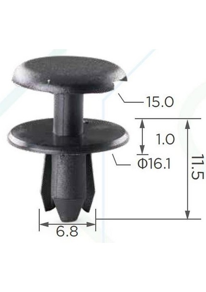 Opel Astra G Tampon Klipsi 1406925 10 Adet fiyatları