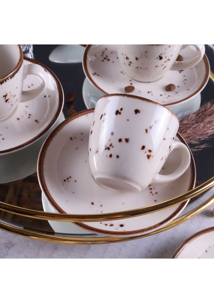 Tulü Porselen Tulu Porselen Reactive 46 Luna1 12 Parça Kahve Fincan Takımı fiyatları