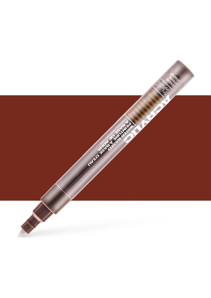 Montana : Akrilik Markör Extra Ince Uç : 0,7 mm : Shock Brown S8010