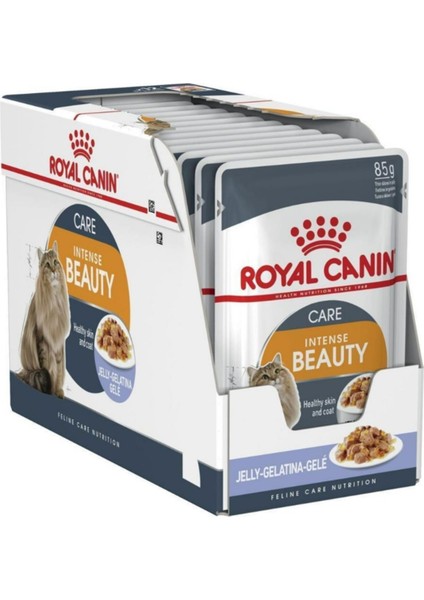 Intense Beauty Jelly Yetişkin Kedi Konserve 12X85 gr