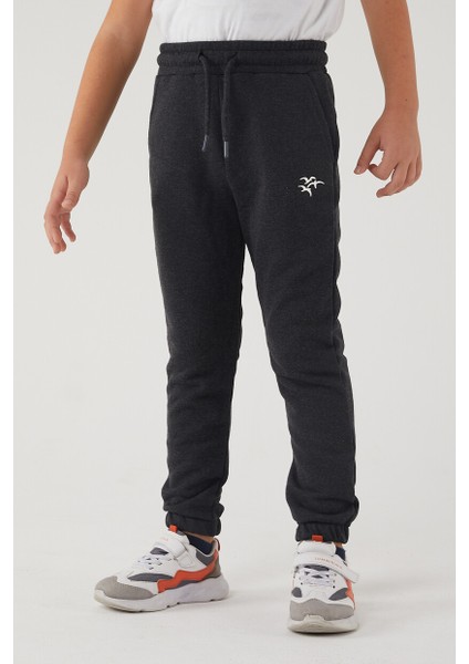 Kız Çocuk 3 Iplik Cepli Beli ve Paçası Lastikli Baskılı Eşofman Altı fiyatları