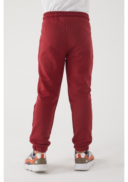 Kız Çocuk 3 Iplik Cepli Beli ve Paçası Lastikli Baskılı Eşofman Altı indirimleri